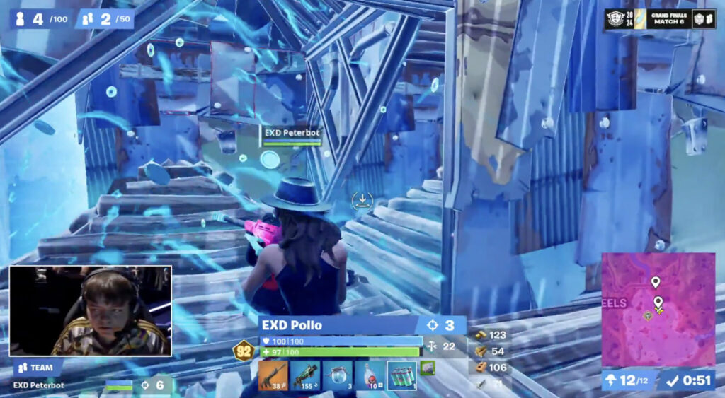 Peterbot and Pollo Fortnite Globals